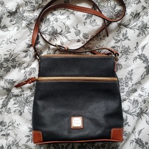 Dooney and Bourke crossbody. Real leather.